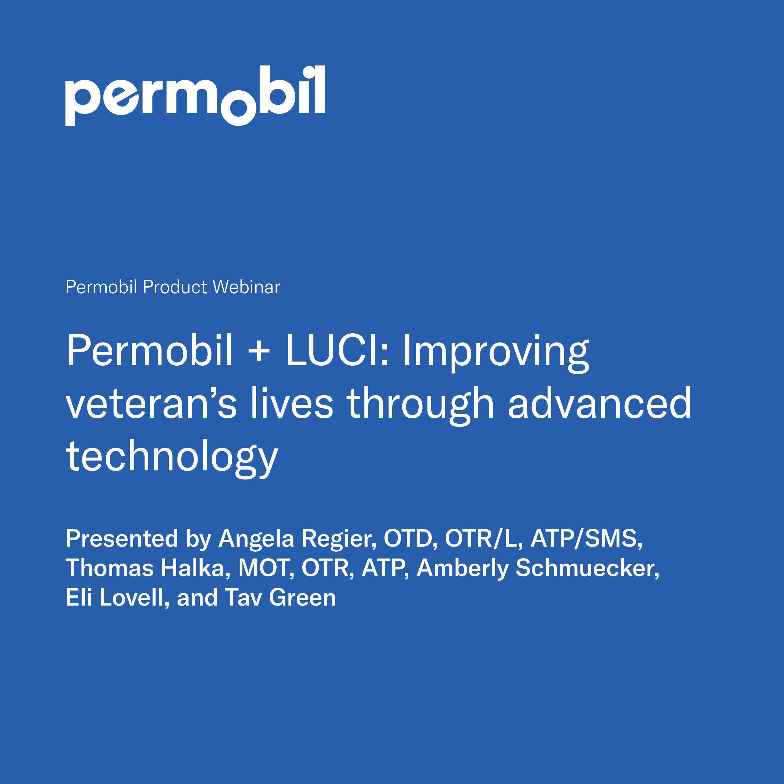 Permobil + LUCI: Improving veteran's lives through advanced technology