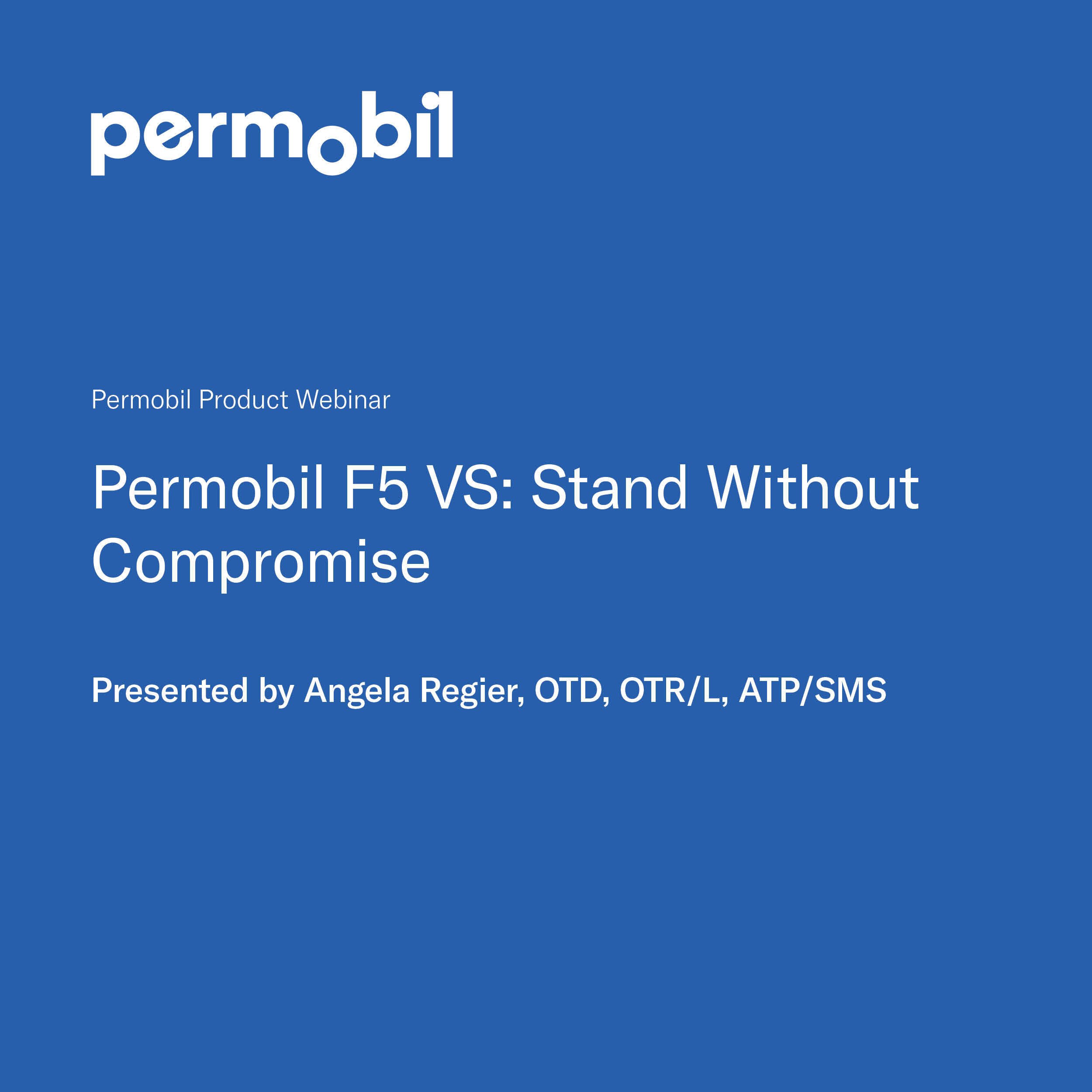 Permobil F5 Corpus VS: Stand without compromise